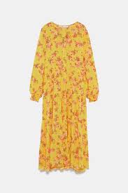Vestido Estampado Floral Largos Vestidos Mujer Zara Colombia Zara Floral Dress Long Sleeve Floral Dress Print Dress