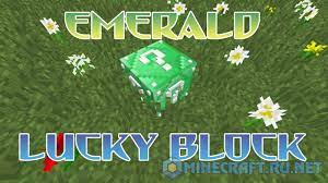Install forge for your version of comments: Lucky Block Emerald V 1 9 1 8 9 Mods Mc Pc Net Minecraft Downloads