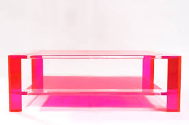 Friday Musts Lusts Loves Waiting On Martha Acrylic Furniture Acrylic Coffee Table Colorful Furniture