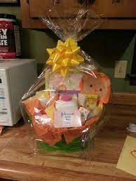 Baby Gift Basket Super Easy Unique Gift Container Plastic Basket Wrap And Tissue Paper From Baby Gift Basket Baby Shower Gift Basket Cheap Party Gifts