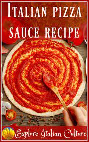 An Authentic Italian Pizza Sauce Recipe Pizza Sauce Homemade Pizza Sauce Recipe Pizza Sauce