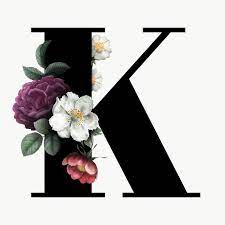 A great exercise to practice my vector skills. Classic And Elegant Floral Alphabet Font Letter K Transparent Png Free Image By Rawpixel Com Lettering Alphabet Fonts Fonts Alphabet Lettering Fonts