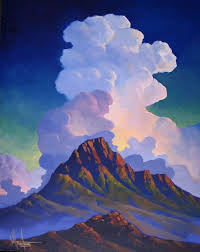 Maybe you would like to learn more about one of these? Original Desert Cloudscape Painting