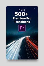 There is no other premiere pro transition pack on videohive that comes with the plugin. 500 Free Premiere Pro Transitions You Really Need To Download