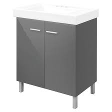 Find out more photos of high gloss kitchen cabinets to get inspiration and design ideas for your home. Facto Vanity With 2 Doors High Gloss Grey Yg750gr Rona