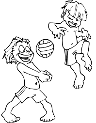 Our volleyball coloring pages in this category are 100% free to print, and we'll never charge you for using, downloading, sending, or sharing them. Free Printable Volleyball Coloring Pages For Kids Coloring Home