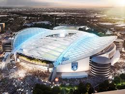 Designs Released For Futuristic Anz Stadium Coliseum