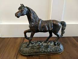 1970s bronze horse sculpture by miguel berrocal. Metalware Bronze Horse Vatican