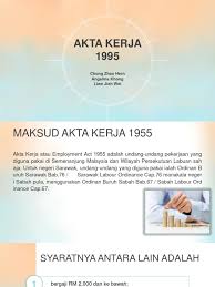 Setiap pekerja hendaklah diberi kontrak perkhidmatan bertulis yang mengandungi terma dan syarat pekerjaan, termasuk peruntukan berkaitan dengan penamatan kontrak (seksyen 10); Peniag Presentation Pptx