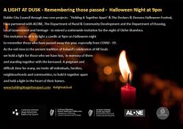 A Light At Dusk Remembering Those Passed Halloween Night At 9pm News Four