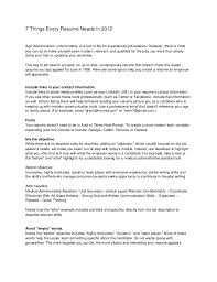 A sheet of dense paper published with a picture and utilized to give a note or greeting; 7 Things Every Resume Needs In 2012