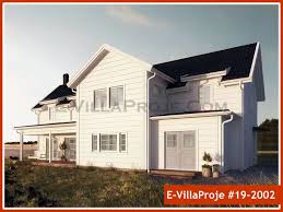 Ev Villa Proje 19 2002 2 Katli 5 Yatak Odali 207 M2 Villa Evler Arac