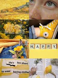 Happy Yellow Aesthetic Astheticwallpaperiphonevintage Yellow Aesthetic Aesthetic Collage Aesthetic Wallpapers Download and use 10,000+ desktop yellow aesthetic wallpapers for free download.