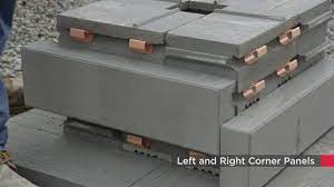 • sure track™ backer blocks provide dimensionally accurate structure. U Cara Retaining Wall Installation Steps Pillars And Verticals Part 3 Of 3 English Youtube
