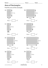 Area Of Rectangles In 2020 Play To Learn Printable Worksheets Worksheets For Grade 3