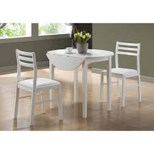 Desk top spacious enough, easily highly versatile: Transitional 3 Piece Dining Set White Best Buy Canada
