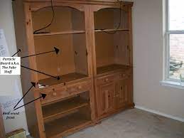 These popular paint tools tend to leave an unsightly trail of. How To Paint Cheap Particleboard Laminate Furniture Finally The Old Entertainment Center Can Transfor Diy Furniture Cheap Laminate Furniture Furniture Diy