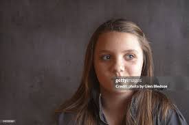 Scrunched Smile High-Res Stock Photo