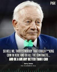 The Pick 6 - Jerry Jones isn't stepping down from being the Dallas Cowboys  GM anytime soon | Facebook