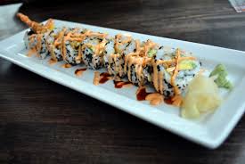 Earls Prawn Dynamite Roll Need To Make These Panko Breaded Prawns Rolled With Mango Chunks Ripe Avocado Cucumber Food Food And Drink Recipes From Heaven