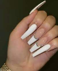 16 chic black and white nail designs you will love. 220 White Nails Ideas White Nails Nails Cute Nails