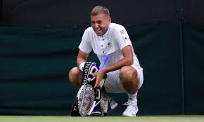 British number one dan evans has taken aim at novak djokovic for his antics ahead of their last 16 match at the monte carlo masters. Dan Evans Loses Four Hour Wimbledon Epic Against Joao Sousa Daily Mail Online
