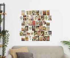 A collage is artistically and emotionally rewarding. Buy Artivo Wall Collage Kit Aesthetic Pictures Cottagecore Wall Collage Kit Bedroom Decor For Teen Girls Nature Boho Collage Kit For Wall Aesthetic Posters 50 Set 4x6 Inch Photo Collection Online In