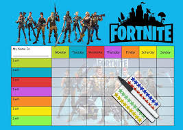 At the same time, players receive honorary medals, chests, awards and. Fortnite Behaviour Reward Chart Re Usable Chart Pen Stickers Fortnite Uk Game Reward Chart Behavior Rewards Kids Routine Chart