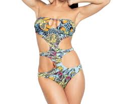 Costume da bagno trikini mare donna oysho 0744/279/500 fantasia floreale mis s eur 20,90 monokini costume da bagno sexy intero donna swimwear nero moda mare trikini Trikini Come Indossarlo E Consigli Per Abbinarlo Al Meglio
