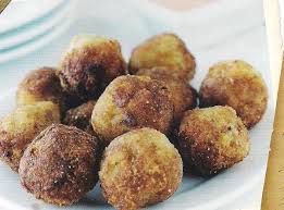 Helen's Fried Cheese Balls with Chili Mayonnaise