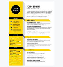 This resume templates are available in photoshop, indesign or adobe illustrator format and ms word, so you can use those software that you wish to edit the resume with. Creative Cv Resume Template Yellow Color Creative Cv Cv Design Cv Resume Template