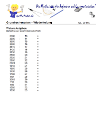 Lernkontrolle zum thema alpen klasse 5. Arbeitsblatter Multiplikation Division Klasse 5 Zum Ausdrucken Mathefritz