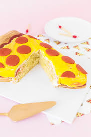 A tmnt cake on a pizza cake board. Diy Pizza Slice Cake Studio Diy