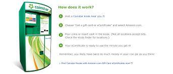 Cashing in your loose change at coinstar is easy. Coinstar Amazon Gift Cards
