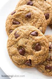 Choco almond hemp heart cookies. Healthier Vegan Chocolate Chip Cookies Beaming Baker
