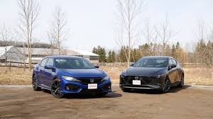 2019 Honda Civic Vs Mazda3 Which One Is The Better