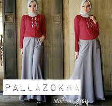 Fashion muslim , atasan muslim wanita , setelan syari wanita. 15 Trend Terbaru Model Baju Setelan Kulot Muslim Maria Space