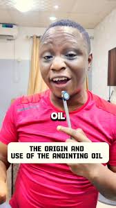 Let’s do Anointing Oil