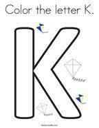 K coloring pages for adults. Letter K Coloring Pages Twisty Noodle