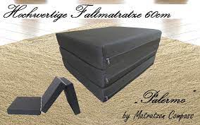 Kindermatratze 60x200 kaltschaum hr40 doppeltuch. Faltbare Matratze Palermo 60x200x11cm Grau Sehr Hochwertig Matratzen Compass