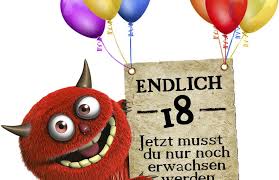 Doch was bedeutet es, volljährig zu sein? Endlich 18 Da Durfen Diese Scherzartikel Nicht Fehlen Scherz Geschenk De
