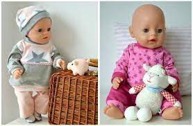 Die babys sind einfach zu süß und der vorteil, bzw. Schnittmuster 38 Modelle Gr 43cm Puppen Puppenkleidung Puppenkleidung Puppen Kleidung Nahen Puppen Schnittmuster