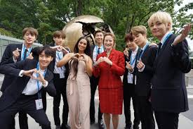 Remarks by bts' kim nam jun (rm) at the launch of generation unlimited, at the un general assembly. We Have Learned To Love Ourselves So Now I Urge You To Speak Yourself