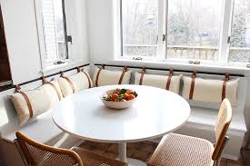 Spacing our diy ikea banquette cabinets. Diy Reversible Banquette Cushions Lauren Koster Creative