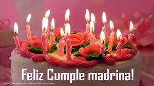 Tarjetas De Feliz Cumpleanos Para Mi Madrina Felicitaciones Personalizadas Felicitaciones De Cumpleanos Feliz Cumple Divertido