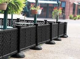 Black Portable Decorative Patio Fence Patio Fence Outdoor Patio Decor