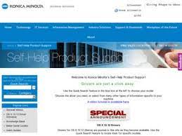 The download center of konica minolta! Konica Minolta Bizhub 4050 Driver And Firmware Downloads