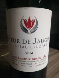 Ternera y cordero son ideales para acompañar. 2014 Chateau Cruzeau Fleur De Jaugue Saint Emilion Grand Cru Vivino