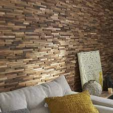 Se laver, se préparer, se ressourcer… pour profiter pleinement de sa salle de bain chaque jour, il faut qu'elle soit pratique et bien conçue, quelque soit sa taille et le nombre de personnes qui l'utilisent. Dans Le Salon Les Plaquettes De Parement En Bois S Invitent Sur Les Murs Pour Une Deco Chaleureu Plaquette De Parement Bois Bois Recycle Briquette De Parement