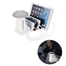 Maybe you would like to learn more about one of these? Multi Ports Usb Charging Station 5 Port Mushroom Lamp Qc3 0 Charger Fast Charge Docking Station For Multiple Devices Led Night Light Charger For Iphone Ipad Smartphones Tablets Walmart Canada
